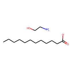 Monoethanolamine salt of lauric acid