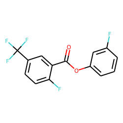 6-Fluoro-3-trifluoromethylbenzoic acid, 3-fluorophenyl ester