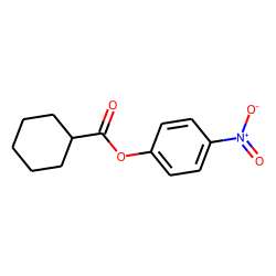 Cyclohexanecarboxylic acid, 4-nitrophenyl ester