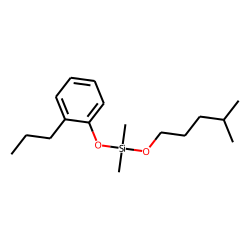 Silane, dimethyl(2-propylphenoxy)isohexyloxy-