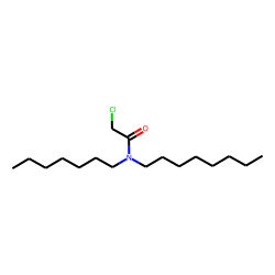 Chloroacetamide, N-heptyl-N-octyl-