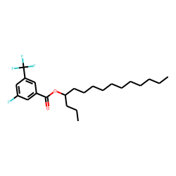 3-Fluoro-5-trifluoromethylbenzoic acid, 4-pentadecyl ester