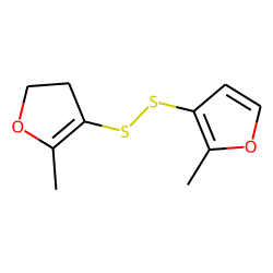 2,3-Dihydro-5-methyl-4-[(2-methyl-3-furyl)dithio]furan