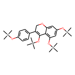 Dihydrogenistein (enol), TMS