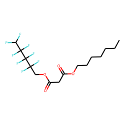 Malonic acid, heptyl 2,2,3,3,4,4,5,5-octafluoropentyl ester