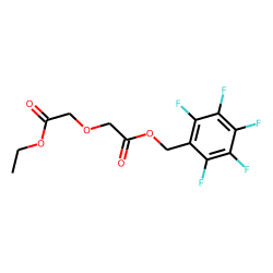 Diglycolic acid, ethyl pentafluorobenzyl ester
