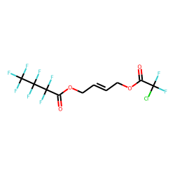 2-Butene-1,4-diol, O-chlorodifluoroacetate-O'-heptafluorobutyrate-