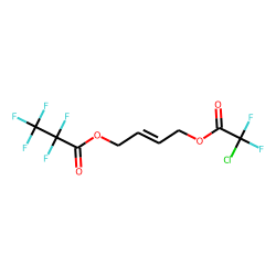 2-Butene-1,4-diol, O-chlorodifluoroacetate-O'-pentafluoropropionate-