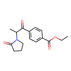 4-[2-(2-Oxo-pyrrolidin-1-yl)-propionyl]-benzoic acid ethyl ester