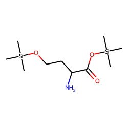 L-Homoserine, trimethylsilyl ether, trimethylsilyl ester