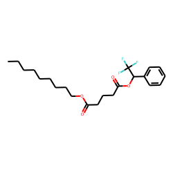 Glutaric acid, nonyl 1-phenyl-2,2,2-trifluoroethyl ester