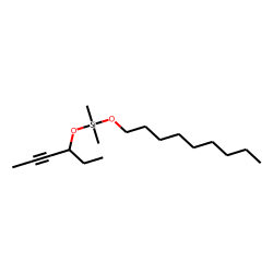 Silane, dimethyl(hex-4-yn-3-yloxy)nonyloxy-