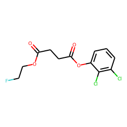 Succinic acid, 2,3-dichlorophenyl 2-fluoroethyl ester