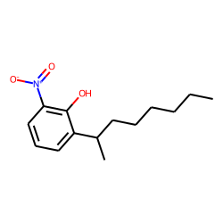 Phenol, 2-(1-methylheptyl)-6-nitro