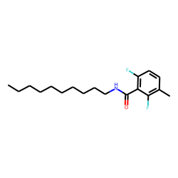 Benzamide, 2,6-difluoro-3-methyl-N-decyl-