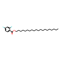 2,4-Difluorobenzoic acid, eicosyl ester
