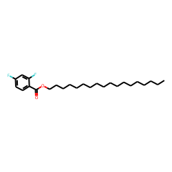 2,4-Difluorobenzoic acid, octadecyl ester