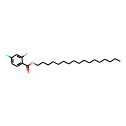 2,4-Difluorobenzoic acid, heptadecyl ester