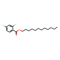 2,4-Difluorobenzoic acid, dodecyl ester