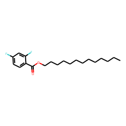 2,4-Difluorobenzoic acid, tridecyl ester