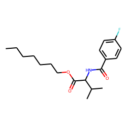 L-Valine, N-(4-fluorobenzoyl)-, heptyl ester