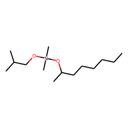 Silane, dimethyl(2-octyloxy)isobutoxy-