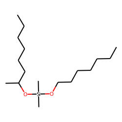 Silane, dimethyl(2-octyloxy)heptyloxy-