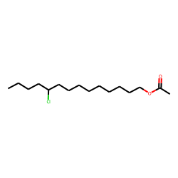 1-Tetradecanol, 10-chloro, acetate