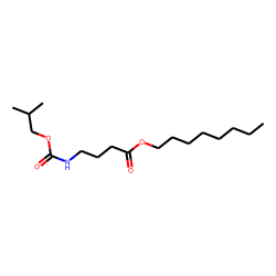 «gamma»-Aminobutyric acid, N-isobutoxycarbonyl-, octyl ester