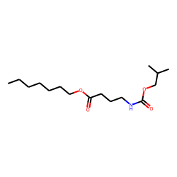 «gamma»-Aminobutyric acid, N-isobutoxycarbonyl-, heptyl ester
