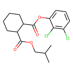 1,2-Cyclohexanedicarboxylic acid, 2,3-dichlorophenyl isobutyl ester