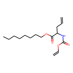 2-Aminopent-4-enoic acid, N-vinyloxycarbonyl-, octyl ester