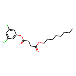 Succinic acid, 3,5-dichlorophenyl octyl ester