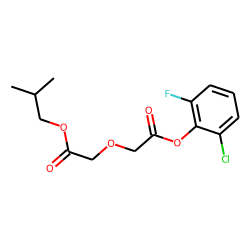 Diglycolic acid, 2-chloro-6-fluorophenyl isobutyl ester