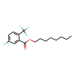 5-Fluoro-2-trifluoromethylbenzoic acid, octyl ester