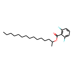 2,6-Difluorobenzoic acid, 2-pentadecyl ester