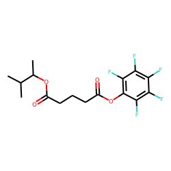 Glutaric acid, 3-methylbut-2-yl pentafluorophenyl ester