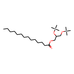 Myristic acid, 2,3-bis(trimethylsiloxy)propyl ester