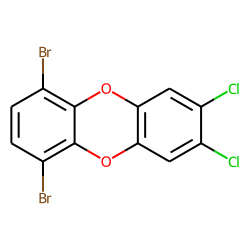 1,4-dibromo-7,8-dichloro-dibenzo-p-dioxin