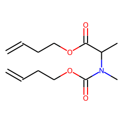 DL-Alanine, N-methyl-N-(byt-4-en-1-yloxycarbonyl)-, byt-4-en-1-yl ester