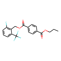 Terephthalic acid, 2-fluoro-6-(trifluoromethyl)benzyl propyl ester
