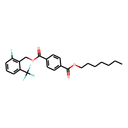 Terephthalic acid, 2-fluoro-6-(trifluoromethyl)benzyl heptyl ester