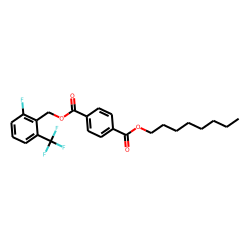 Terephthalic acid, 2-fluoro-6-(trifluoromethyl)benzyl octyl ester