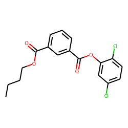 Isophthalic acid, butyl 2,5-dichlorophenyl ester