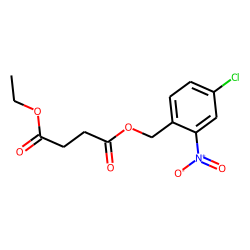 Succinic acid, 4-chloro-2-nitrobenzyl ethyl ester