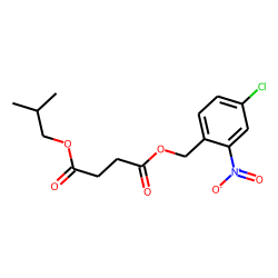 Succinic acid, 4-chloro-2-nitrobenzyl isobutyl ester