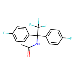 Acetamide, n-(2,2,2-trifluoro-1,1-bis(p-fluorophenyl)ethyl)-