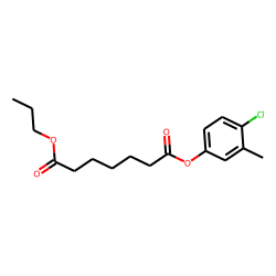Pimelic acid, 4-chloro-3-methylphenyl propyl ester