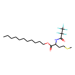 l-Methionine, n-pentafluoropropionyl-, undecyl ester