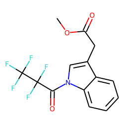 Indoleacetic acid, methyl, 1-PFP